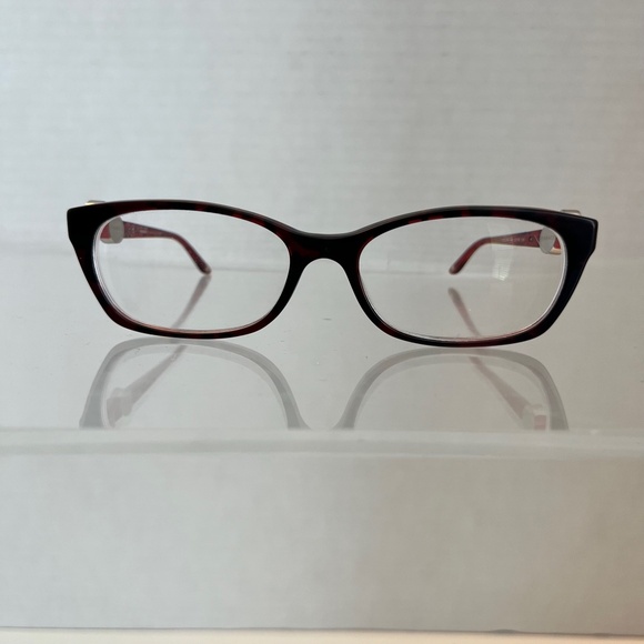 VERSACE Eyeglasses Frames MOD 3164 989 Brown Tortoise 53-16-135 Red Glasses - Picture 1 of 6